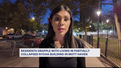Mott Haven chimney collapse aftermath: Impacted residents begin to retrieve their belongings from apartments