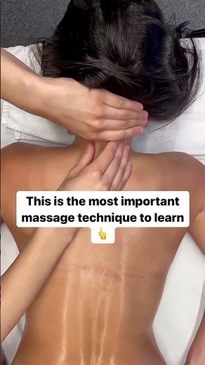 The most important massage technique to learn!