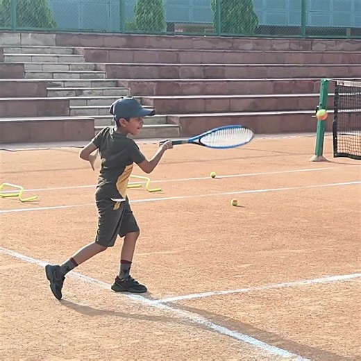 SHIVAAY’S TENNIS COACHING SESSION🎾#Tennis#TennisPlayer#Sports #Training#TennisCoaching #YoungAthlete