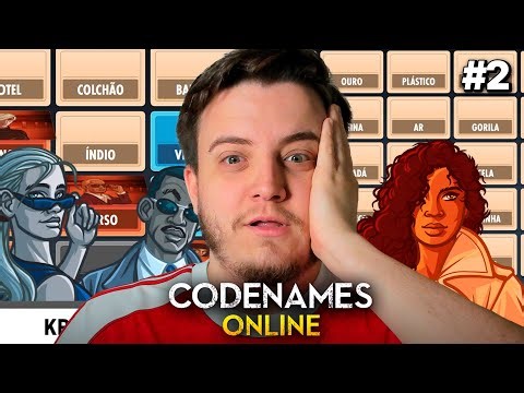 JOGANDO CODENAMES COM OS IDIOTAS. MEU LOBBY SAIU INVICTO!