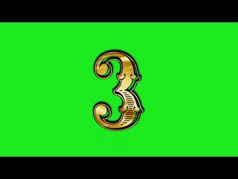 4K Countdown Timer 10 to 0 | Green Screen Background | Cinematic Voice FX | Free Download