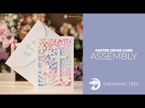 SVG File - Easter Cross Card - Assembly Tutorial
