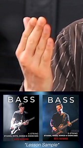 9K views · 71 reactions | Four-Finger Bass Technique excerpt from my book, BASS Etudes, Riffs, Songs & Exercises Available in 4 and 5-string. | Nate Navarro | Facebook