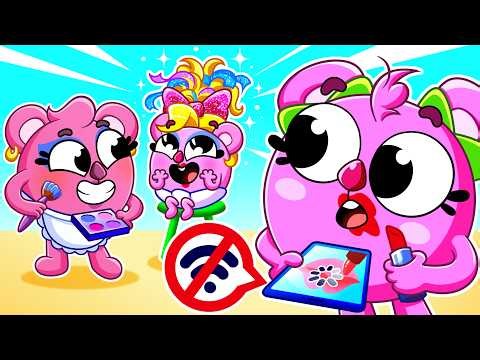 No Wi-Fi Challenge! 📵 Let’s Play & Imagine! | Kids Songs & Nursery Rhymes | Baby Zoo