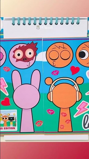 Pinki 💕 Oren | Incredibox Sprunki Couple Unlocked Kiss Mod