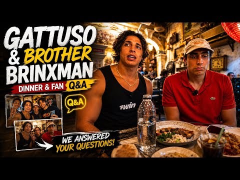 GATTUSO & BRINXMAN GET REAL OVER DINNER | FAN Q&A 🇹🇭🔥