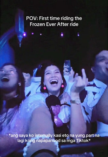 First Time Riding the Frozen Ever After Ride