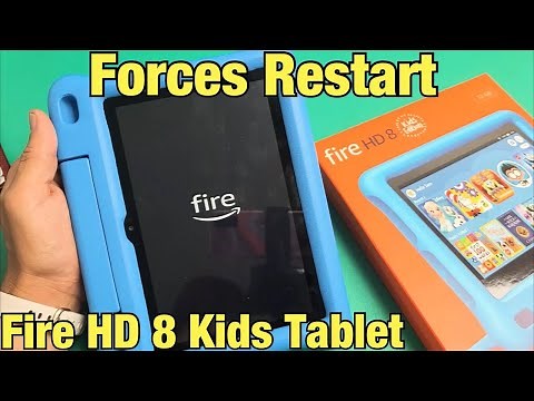 Fire HD 8 Kids Tablet: How to Force a Restart (Forced Restart)