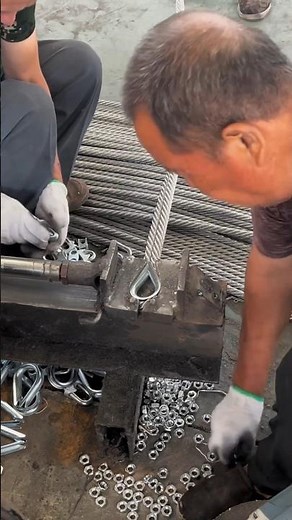 Simple process of applying electrical wire clamps