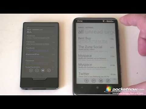 Zune HD Email | Pocketnow