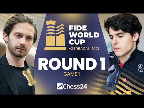 FIDE World Cup 2023 Begins! | Round 1, Game 1