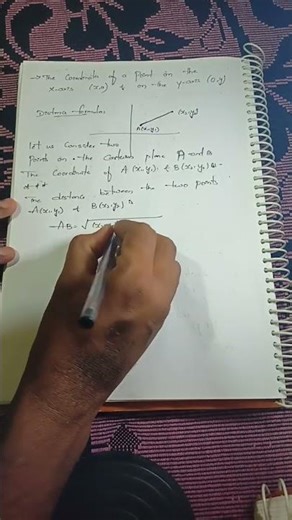 Coordinate Geometry distance formula