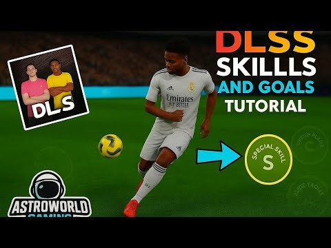“DLS 25 Best Skills & Goals Tutorial | Dream League Soccer 2025 | AstroworldGaming”