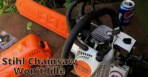Stihl Chainsaw wont Idle? (Reasons and Solutions Revealed)