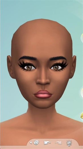 Ugly to pretty sims makeover #createasim #sims4 #sims4cc #thesims4 #shorts