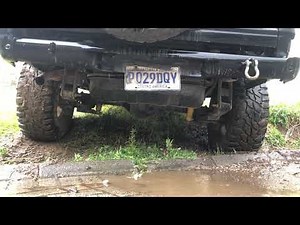 Dana 44 limited slip diff in action