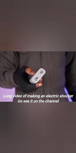 Learning how to make an electric shocker