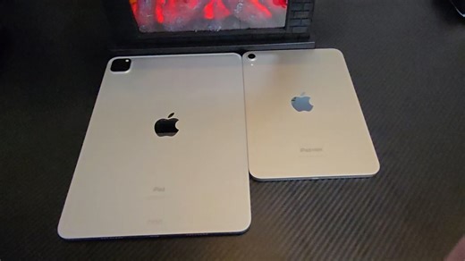 iPad Pro 2022 VS iPad mini 7 双机实测对比