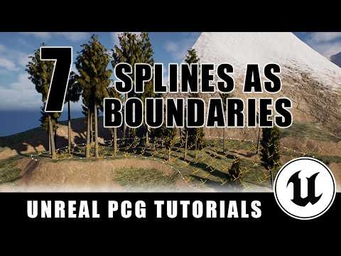 Using Splines For Boundaries - Procedural Content Generation (PCG) - Episode 7