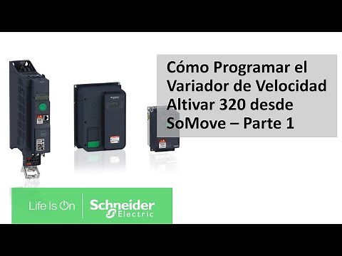 How to Program the ATV320 Variable Speed ​​Drive from the SoMove Programming Software - Part 1