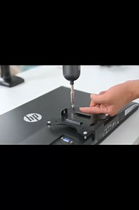 Monitor Arm/Mount VESA Bracket Adapter Compatible with HP Pavilion 22M, 24M, 27M VESA 100 * 100mm 75 * 75mm Black