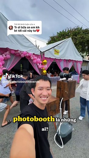 Trả lời @a Khách hàng của MAY là những ai? #mayphotobooth #events #vietnam #photoboothdamcuoi #photoboothsinhnhat