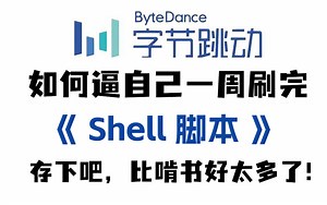 B站强推！2023公认最通俗易懂的【shell】教程，200集付费课程（附笔记代码）shell脚本_shell自动化运维_shell编程
