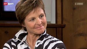 Ski-WM: Erika Hess im Gespräch mit Jann Billeter