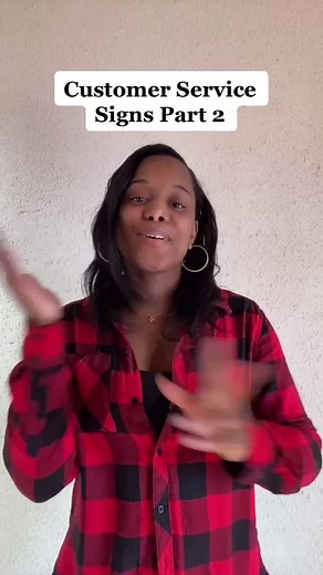 ASL Customer Service Signs for Workers and Managers