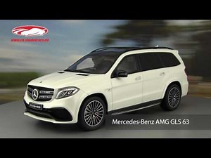 ck-modelcars-video: Mercedes Benz AMG GLS 63 diamant weiß GT SPIRIT