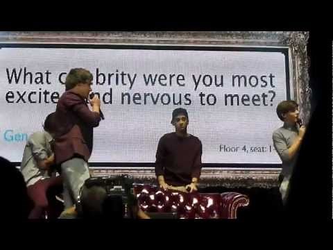 One Direction - Twitter Questions - Atlanta, GA - June 26, 2012