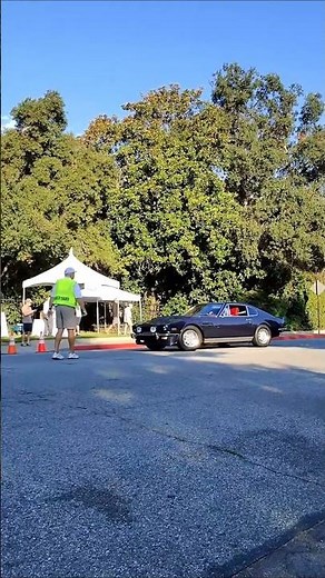 Classic Aston Martin V8 entering 2025 San Marino Motor Classic