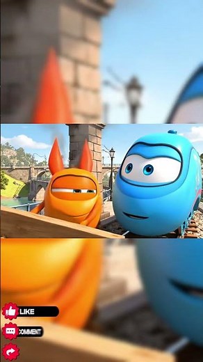 Action BOLT and TUTU🚠🚆 #kidsanimation #3danimation #thomasandfriends