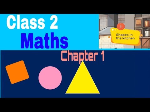 Class 2 Maths Chapter 1 | Shapes in the Kitchen 🍽️ | Easy Explanation for Kids