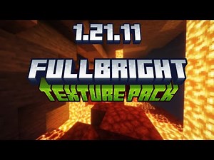 How To Download & Install FullBright Texture Pack in Minecraft 1.21.11