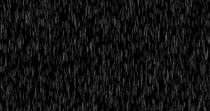 4K Rain in black background