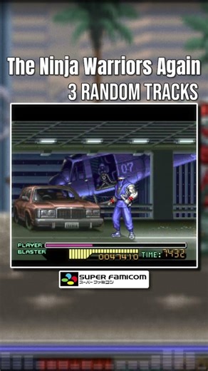 Ninja Warriors [SNES / SFC] | 3 Random Tracks (Shorts)