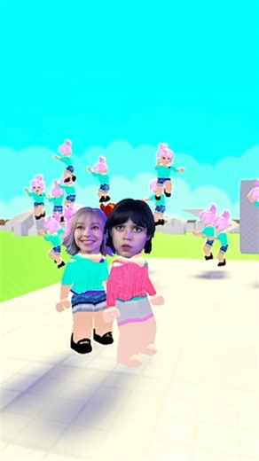 WEDNESDAY ADDAMS VS ENID ☺️ new #shorts #roblox #wednesday #addams #enid