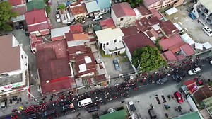 Drone shot ! NAG ALA KULAY PULA ANG KALSASA ! BBM - SARA CARAVAN CAVITE ! | Johnny Khooo