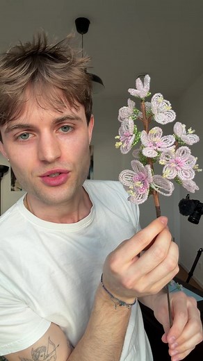 Creating a Stunning Beaded Cherry Blossom
