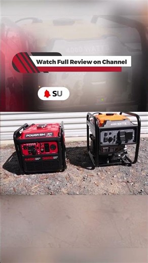 Which 4000W Generator Actually Runs Quieter #generatorreviews #comparison