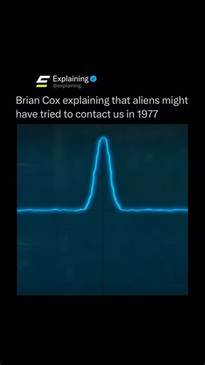 Explaining on Instagram: "On August 15, 1977, Ohio State University’s Big Ear radio telescope picked up an unusually strong and narrowband radio signal that lasted exactly 72 seconds. It came from the direction of the constellation Sagittarius and stood out sharply against the usual background noise, appearing at a frequency scientists expected might be used by an intelligent source rather than a natural one. When astronomer Jerry Ehman reviewed the computer printout days later, the signal was s