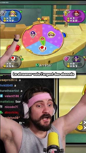 The Twitch chat controls Mario on Mario Party 7