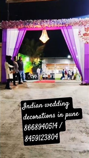 ❤️Amazing Indian wedding decorations | wedding decorations setup 🎉 #shorts