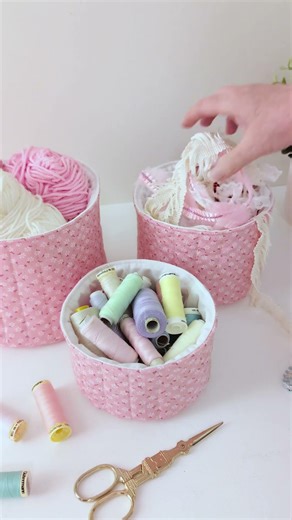 Sew Your Own Storage Baskets