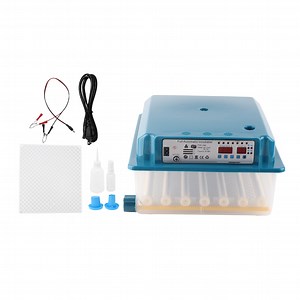 36 Eggs Incubator ABS Digital Poultry Hatching Machine Automatic Temperature Control Dual Electric System Chickens Goose Duck Blue - Walmart.ca