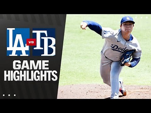 Dodgers vs. Rays Game Highlights (8/3/25) | MLB Highlights