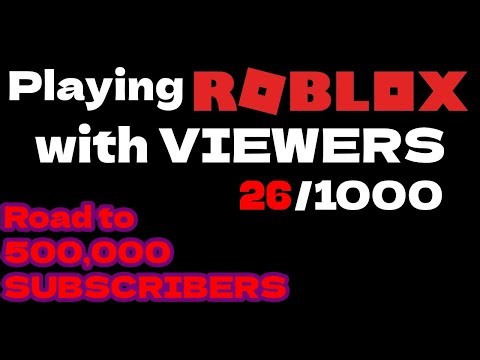 WEARING THE MAID AND FURRY FIT (Roblox 26/1000)🔴 ROAD TO 500K