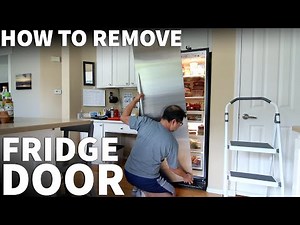 How to Remove Refrigerator Door