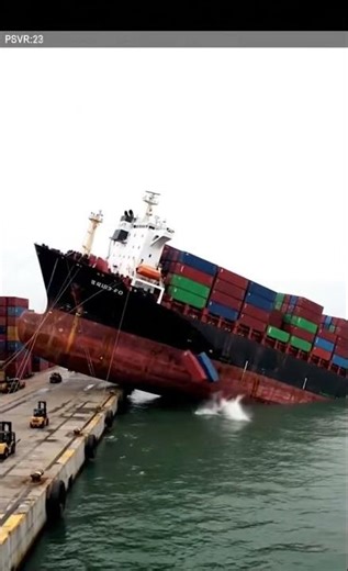 Cargo Ship Capsizes What To Do #SafetyTips